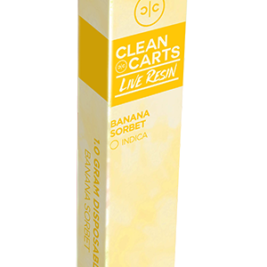 Clean Carts Banana Sorbet Disposable