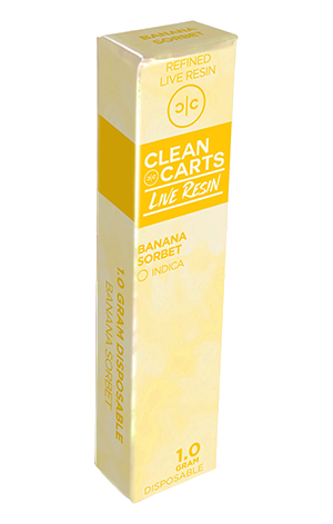 Clean Carts Banana Sorbet Disposable