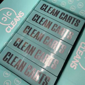 Clean Carts Tiffany Blue vape