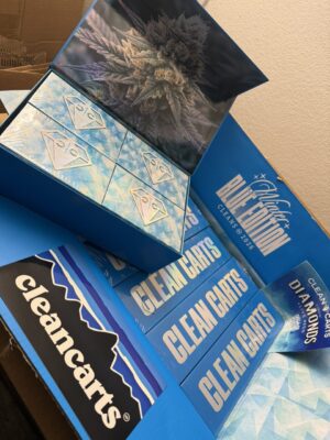 Clean Carts Blue Winter Vape